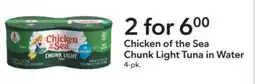 Publix Chicken of the Sea Chunk Light Tuna in Water offer
