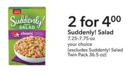 Publix Suddenly! Salad offer