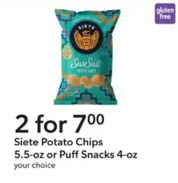 Publix Siete Potato Chips offer