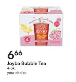 Publix Joyba bubble tea offer