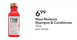Publix Maui moisture shampoo & conditioner offer