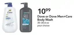 Publix Dove or dove men+care body wash offer