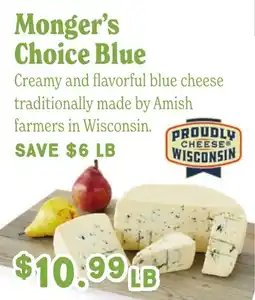 Market of Choice Monger's Choice Blue offer