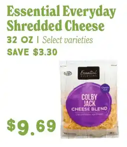 Market of Choice Essential everyday shredded cheese offer