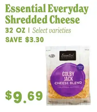 Market of Choice Essential everyday shredded cheese offer