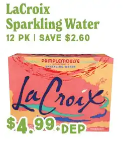 Market of Choice LaCroix sparkling water offer