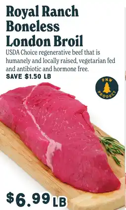 Market of Choice Royal ranch boneless london broil offer