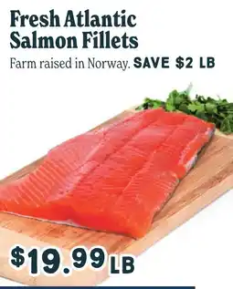 Market of Choice Fresh atlantic salmon fillets offer