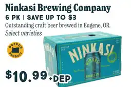 Market of Choice Ninkasi Brewing Company offer