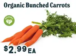 Market of Choice Organic bunched carrots offer