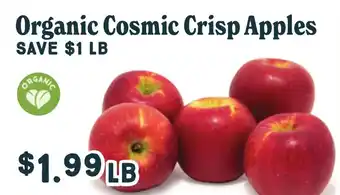 Market of Choice Organic cosmic crisp apples offer