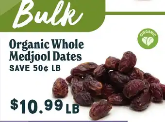 Market of Choice Organic whole medjool dates offer