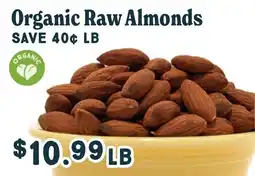 Market of Choice Organic raw almonds offer