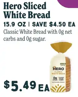 Market of Choice Hero sliced white bread offer