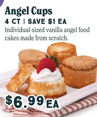 Market of Choice Angel cups offer