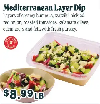 Market of Choice Mediterranean layer dip offer