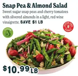 Market of Choice Snap pea & almond salad offer