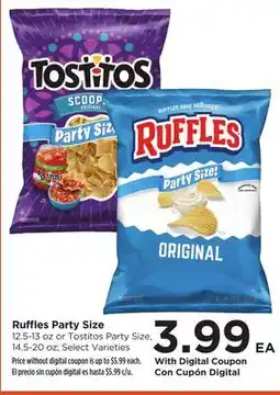 Food 4 Less Ruffles Party Size offer