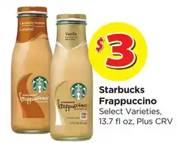 Food 4 Less Starbucks Frappuccino offer