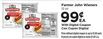 Food 4 Less Farmer John Wieners offer