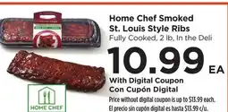 Food 4 Less Home Chef Smoked St. Louis Style Ribs offer