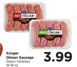 Food 4 Less Kroger Dinner Sausage offer
