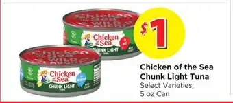 Food 4 Less Chicken of the Sea Chunk Light Tuna offer
