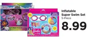 Food 4 Less Inflatable Super Swim Set offer