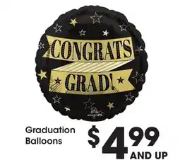 Ralphs Graduation Balloons offer