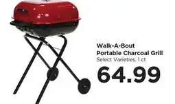 Food 4 Less Walk-A-Bout Portable Charcoal Grill offer