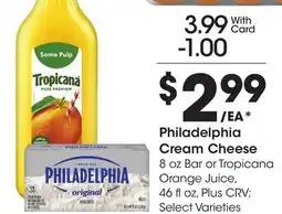 Ralphs Philadelphia Cream Cheese offer