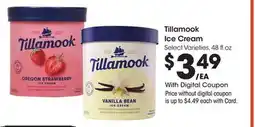 Ralphs Tillamook Ice Cream offer