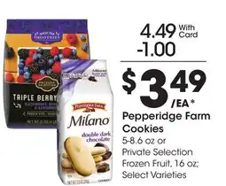 Ralphs Pepperidge Farm Cookies offer