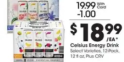 Ralphs Celsius Energy Drink offer