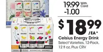 Ralphs Celsius Energy Drink offer