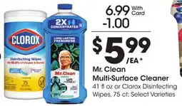 Ralphs Mr. Clean Multi-Surface Cleaner offer