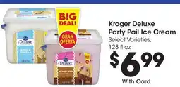 Ralphs Kroger Deluxe Party Pail Ice Cream offer
