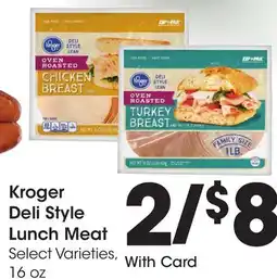 Ralphs Kroger Deli Style Lunch Meat offer