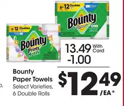 Ralphs Bounty Paper Towels offer