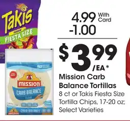 Ralphs Mission Carb Balance Tortillas offer