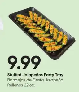 Stater Bros Stuffed Jalapeños Party Tray offer