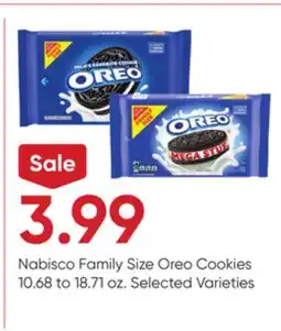 Stater Bros Nabisco Family Size Oreo Cookies offer