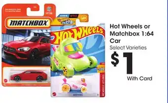 Ralphs Hot Wheels or Matchbox 1: 64 Car offer