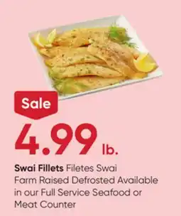 Stater Bros Swai Fillets offer