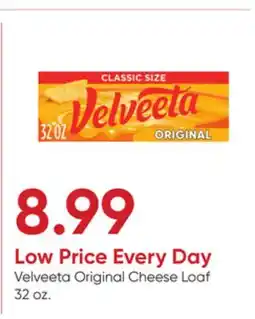 Stater Bros Velveeta Original Cheese Loaf offer