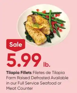 Stater Bros Tilapia Fillets offer