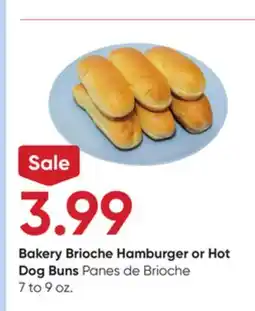 Stater Bros Brioche Hamburger or Hot Dog Buns offer