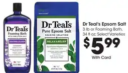Ralphs Dr Teal's Epsom Salt offer