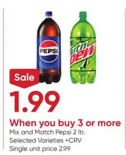 Stater Bros Pepsi offer