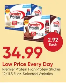 Stater Bros Premier Protein High Protein Shakes offer